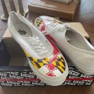 New Hand painted Vans